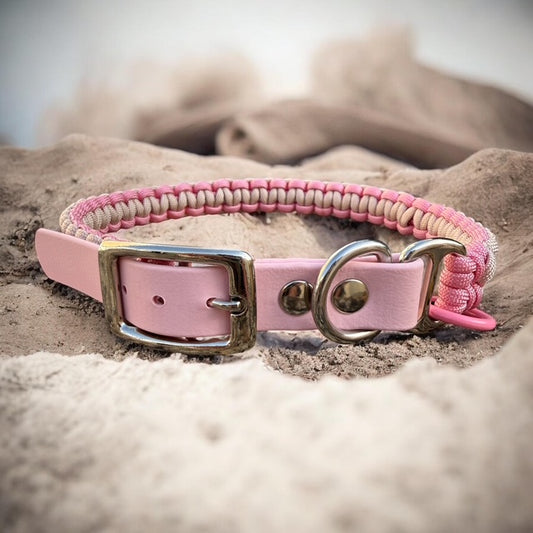 Handora Signature Cobra Knot Collar - Strawberries and Cream